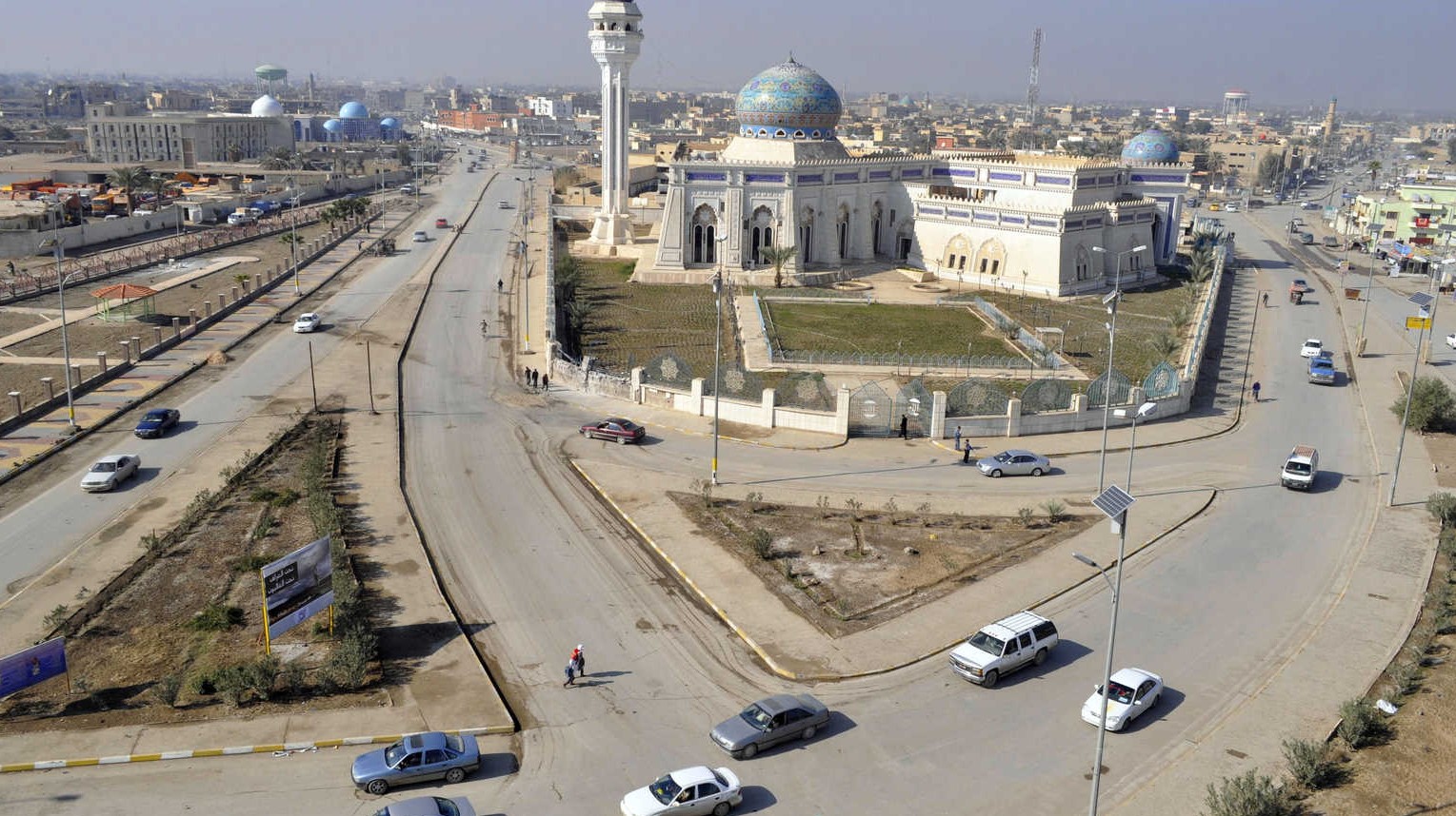 منظر عام لمدينة الرمادي العراقية