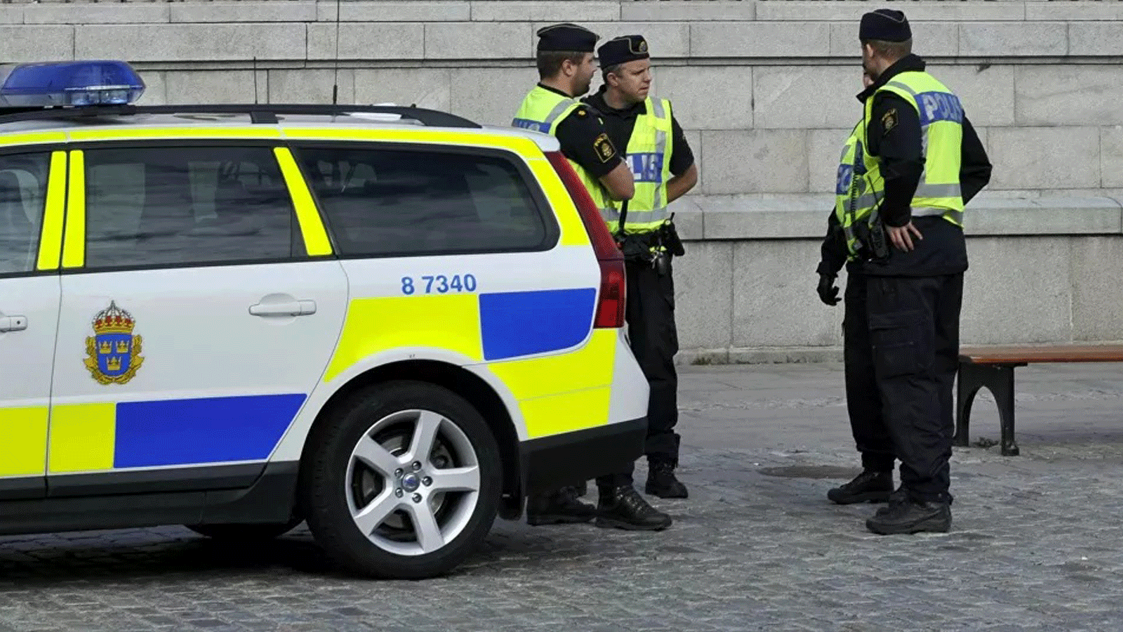 عناصر في الشرطة السويدية(أرشيفية)