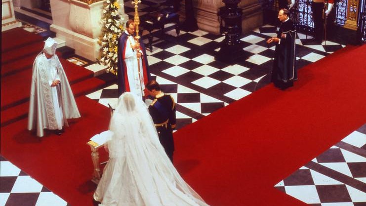 من حفل زفاف الأمير تشارلز واللايدي ديانا في 29 يوليو 1981