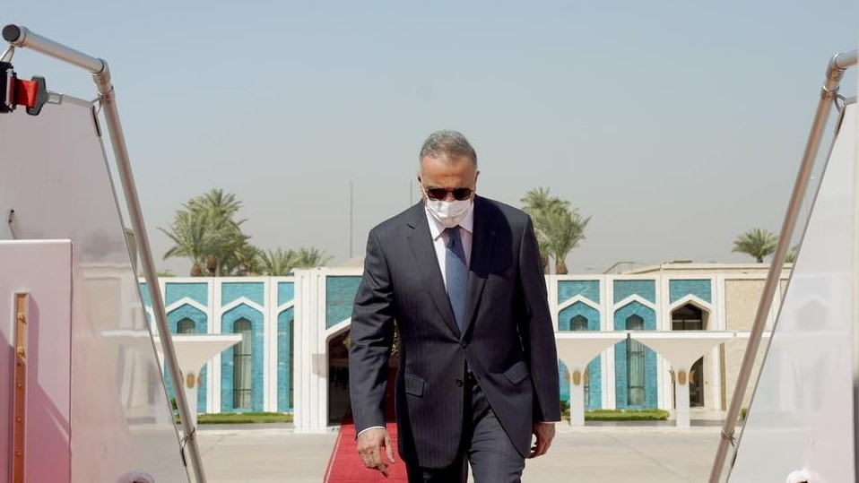 الكاظمي مغادرًا بغداد الى واشنطن الاحد 25 تموز يوليو2021 في زيارة رسمية1