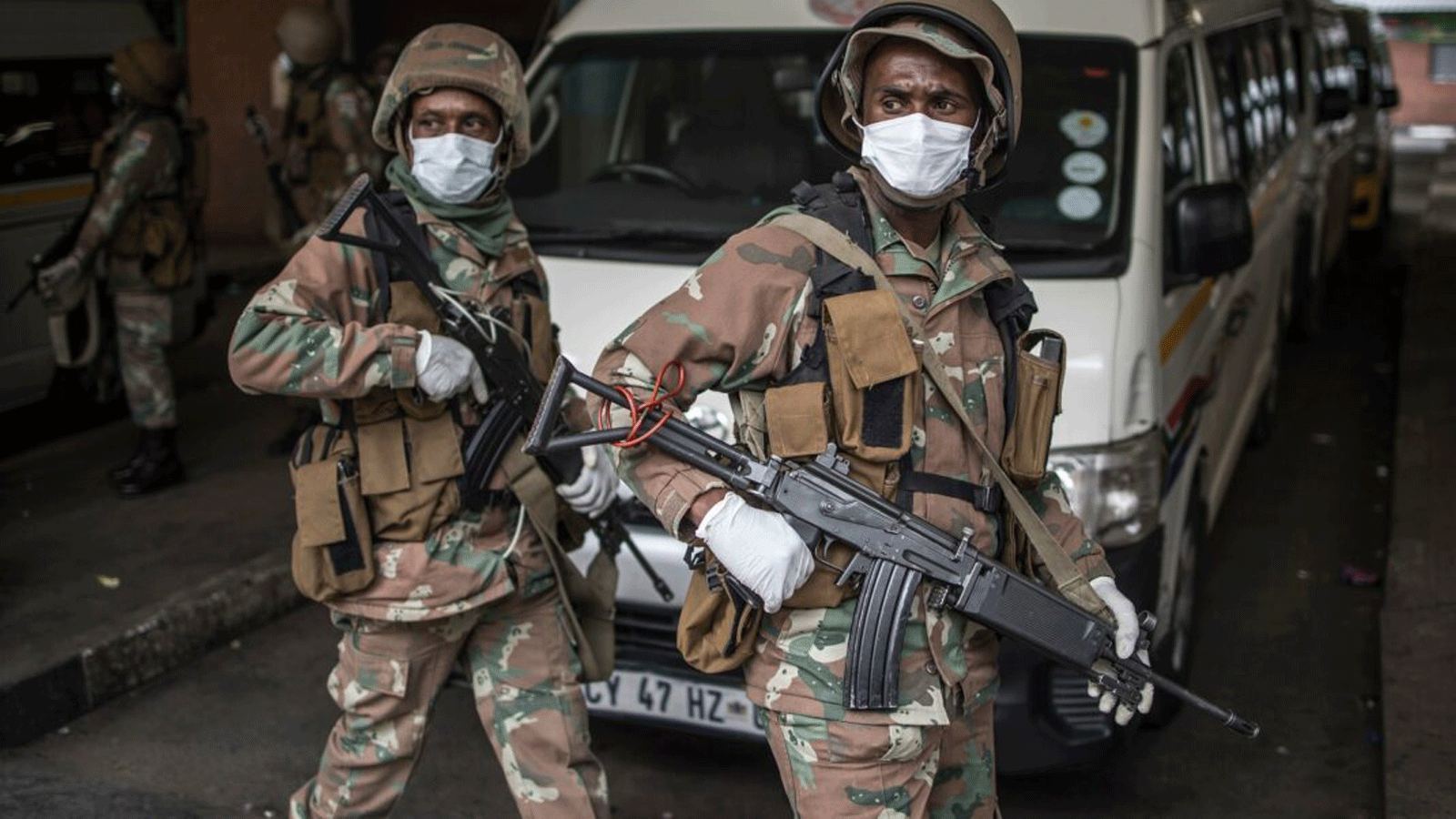 قوات الأمن في جنوب أفريقيا(أرشيفية)
