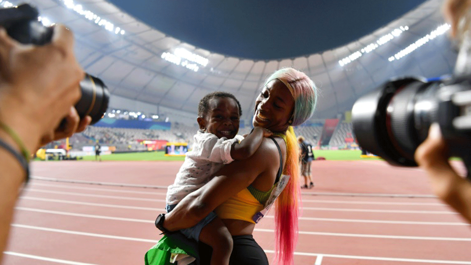 العداءة الجامايكية شيلي-آن فريزر-برايس تأمل بتحقيق ذهبية أولمبية ثالثة في سباق 100 متر