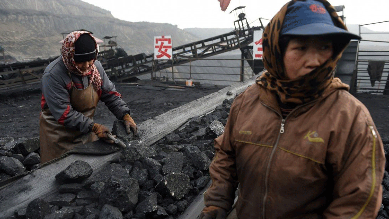 أحد مناجم الفحم التي تم إغلاقها في الصين بعد سلسلة من الكوارث قبيل الاستعداد للاحتفال بالذكرى المئوية للحزب الحاكم في 1 تموز/يوليو 2021