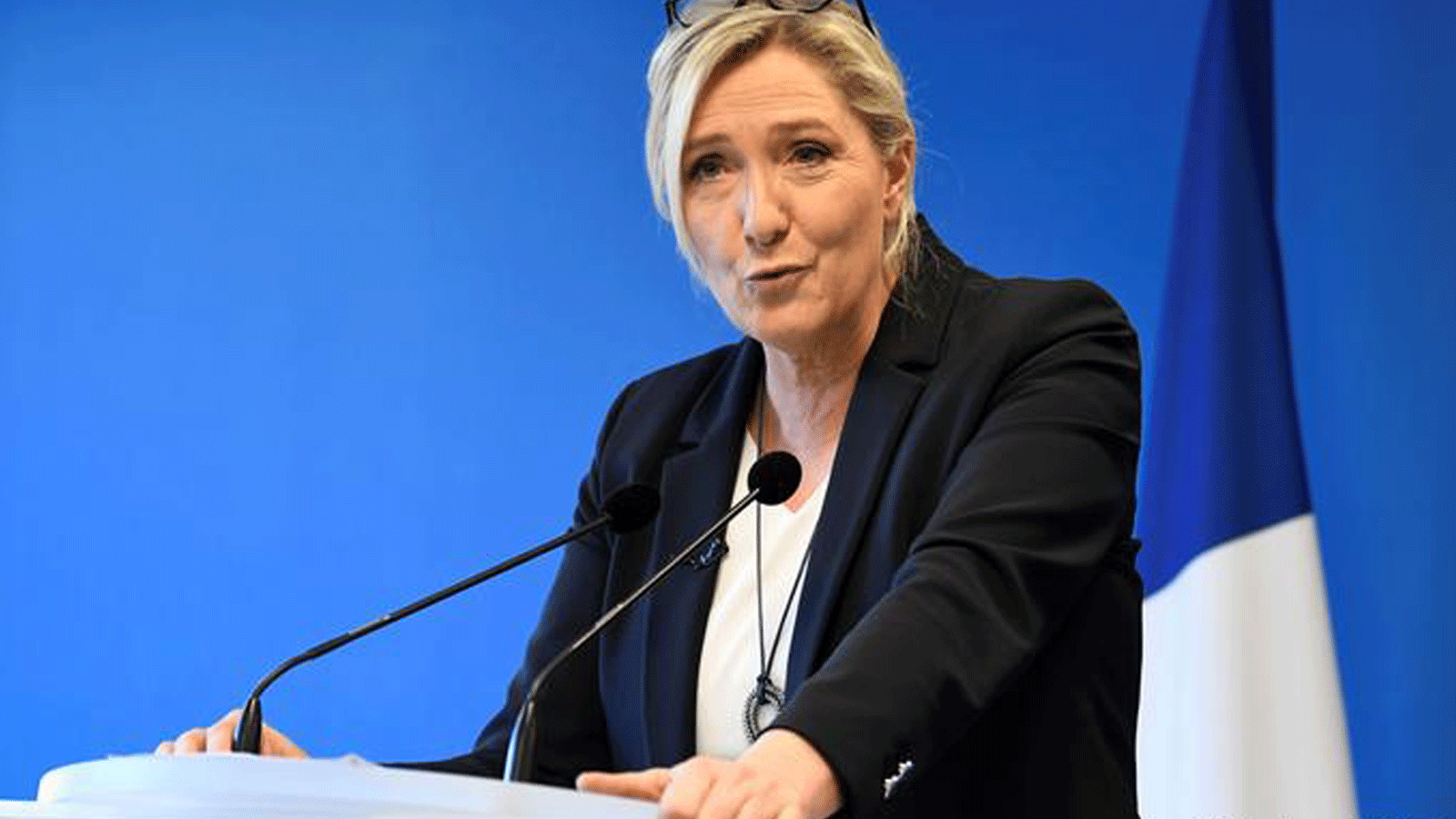 زعيمة اليمين المتطرف في فرنسا مارين لوبن(أرشيفية)