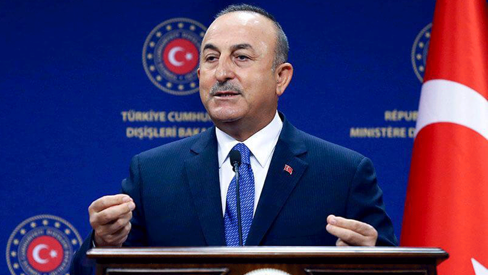 وزير الخارجية التركي مولود تشاوش أوغلو.(أرشيفية)