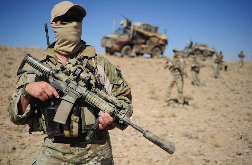 صورة أرشيفية لقوات خاصة افغانية - أ ف ب 