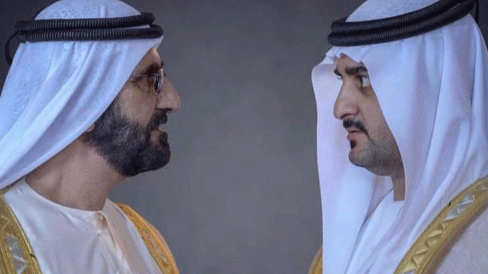 مكتوم بن محمد بن راشد آل مكتوم مع حاكم دبي، نائب رئيس دولة الإمارات، رئيس مجلس الوزراء الشيخ محمد بن راشد آل مكتوم