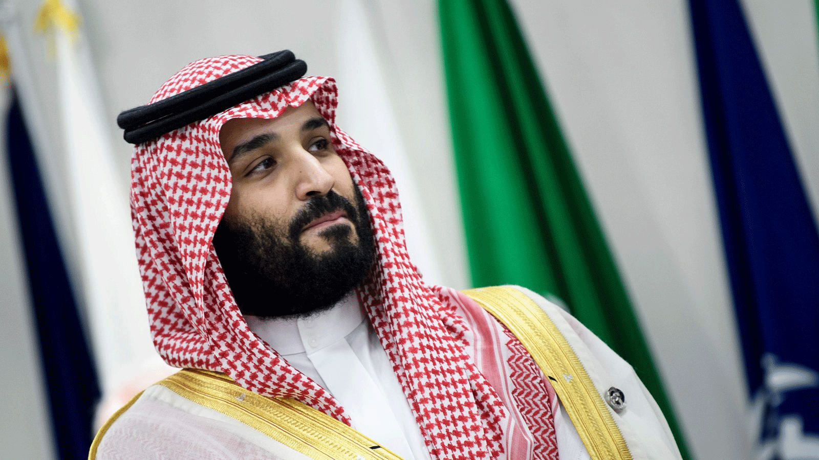 ولي العهد السعودي الأمير محمد بن سلمان يحضر اجتماعًا خلال قمة مجموعة العشرين في أوساكا، 28 حزيران/ يونيو 2019