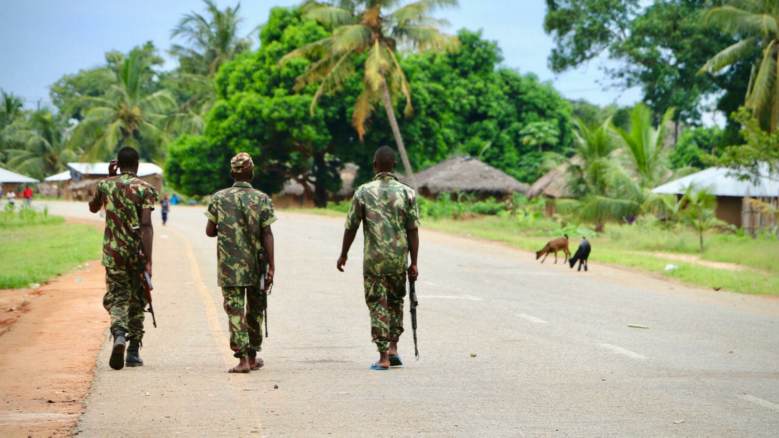 عناصر من الجيش في الموزمبيق (أرشيفية)
