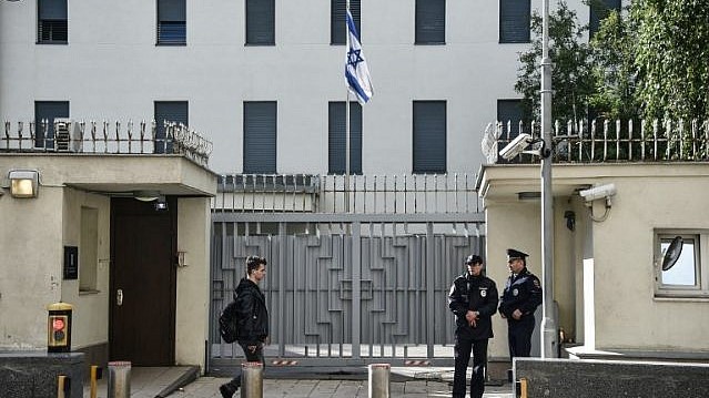 صورة من الأرشيف للسفارة الإسرائيلية في موسكو