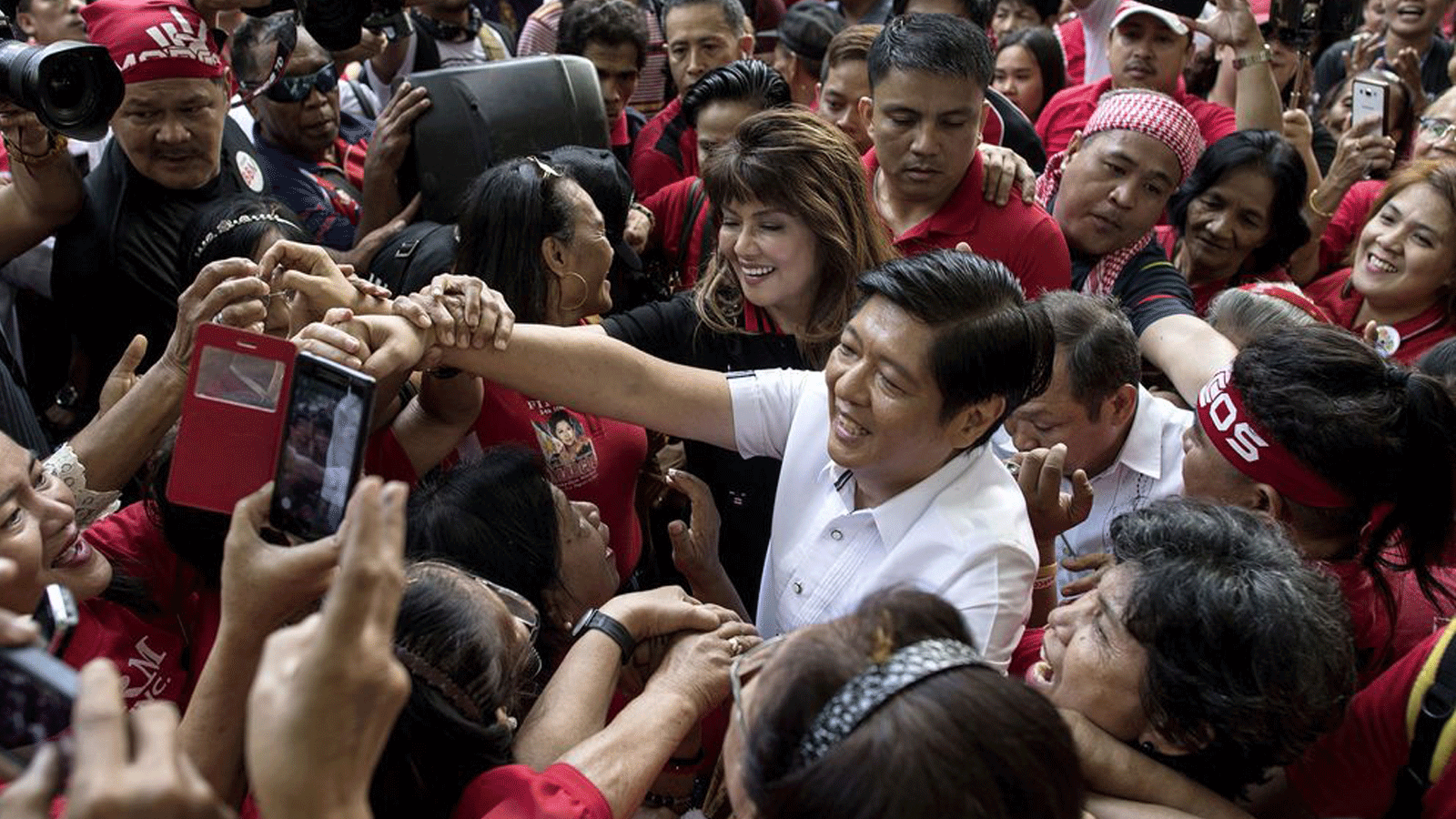 فرديناند "بونج بونج" ماركوس جونيور، وسط مدينة مانيلا، عام 2018