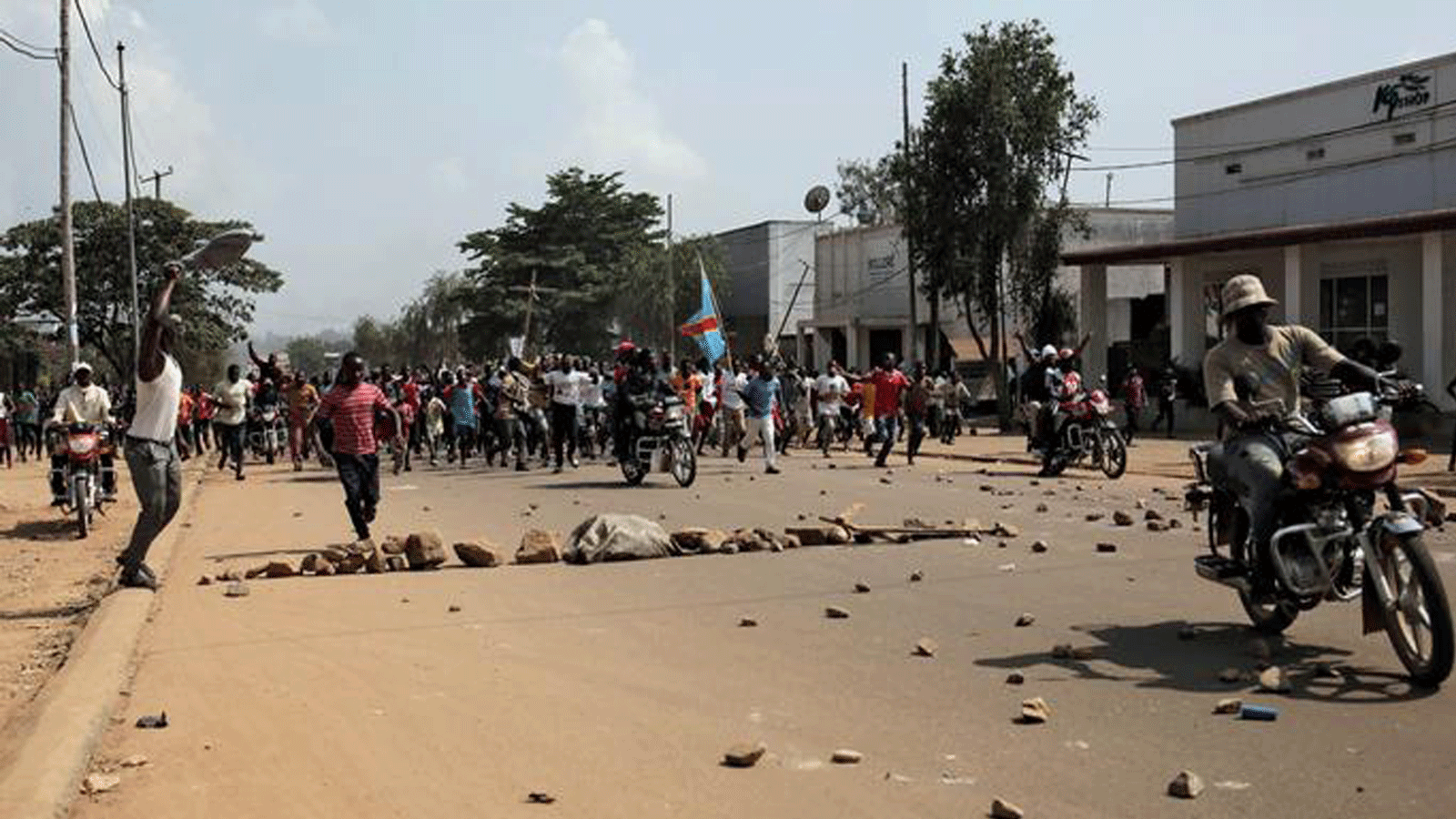 احتجاجات في شوارع الكونغو الديمقراطية 