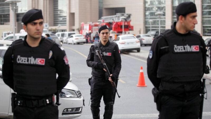 صورة من الأرئيف لدورية تابعة للشرطة التركية في إسطنبول 