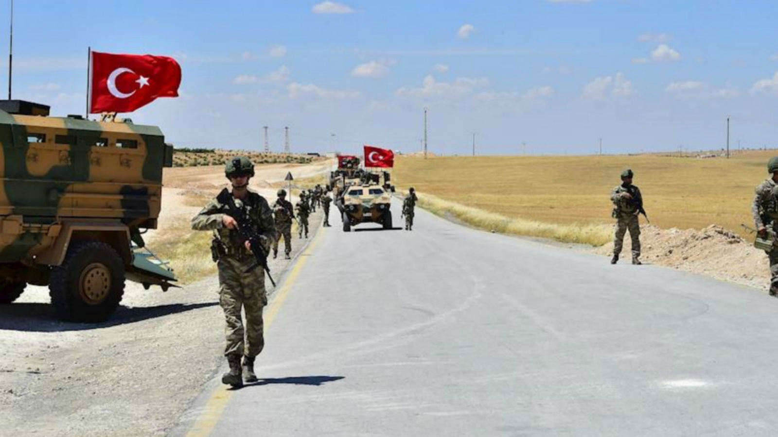 عناصر من الجيش التركي في عملية انتشار في سوريا. (أرشيفية)