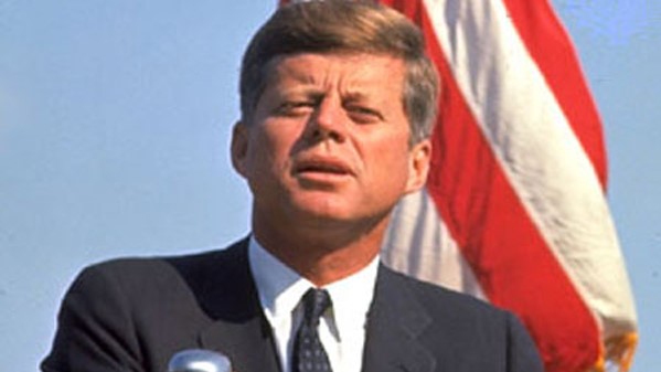 الرئيس الأميركي الراحل جون كينيدي