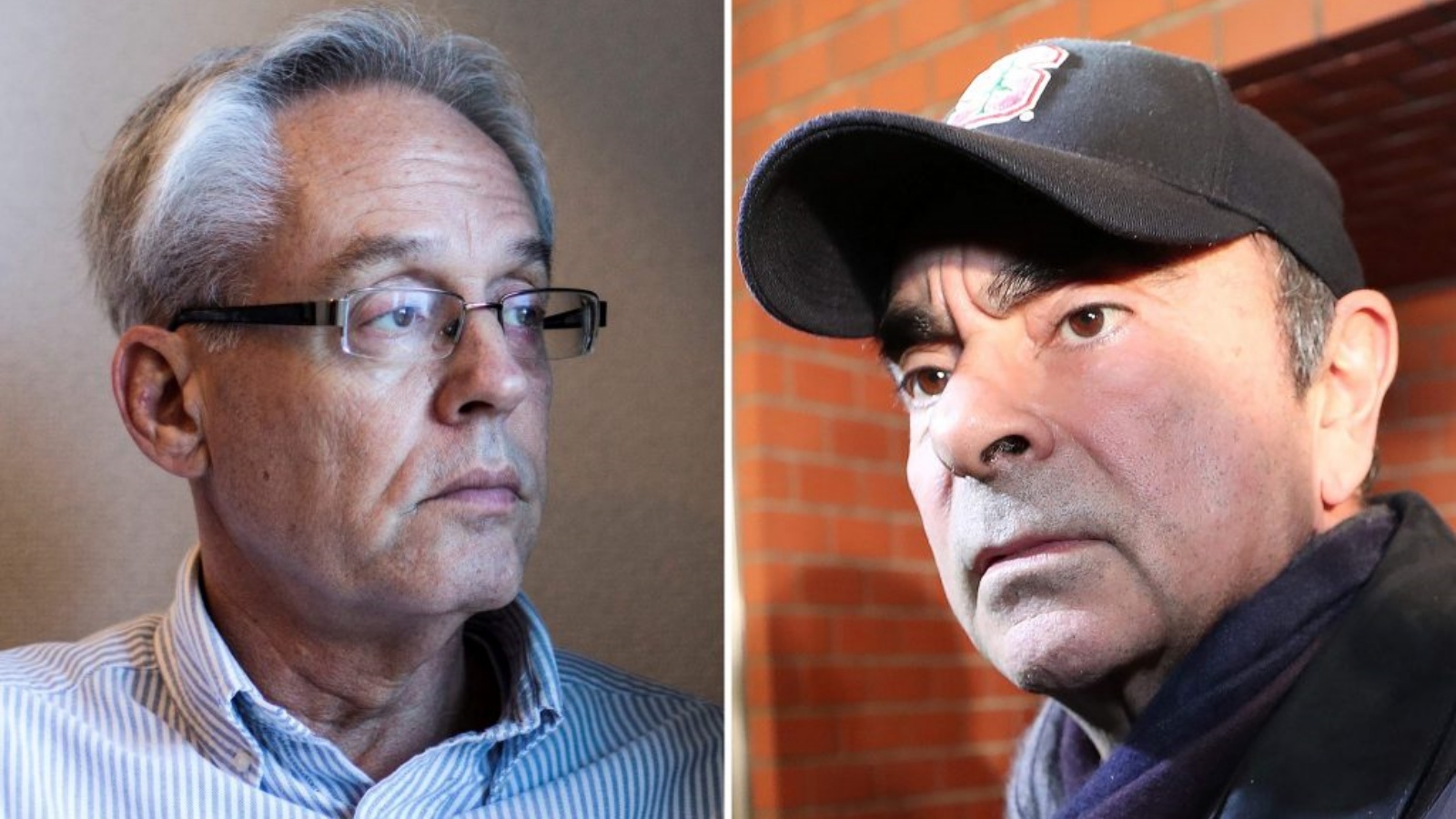 صورة مركّبة تظهرغريغ كيلي وكارلوس غصن. (أرشيفية)