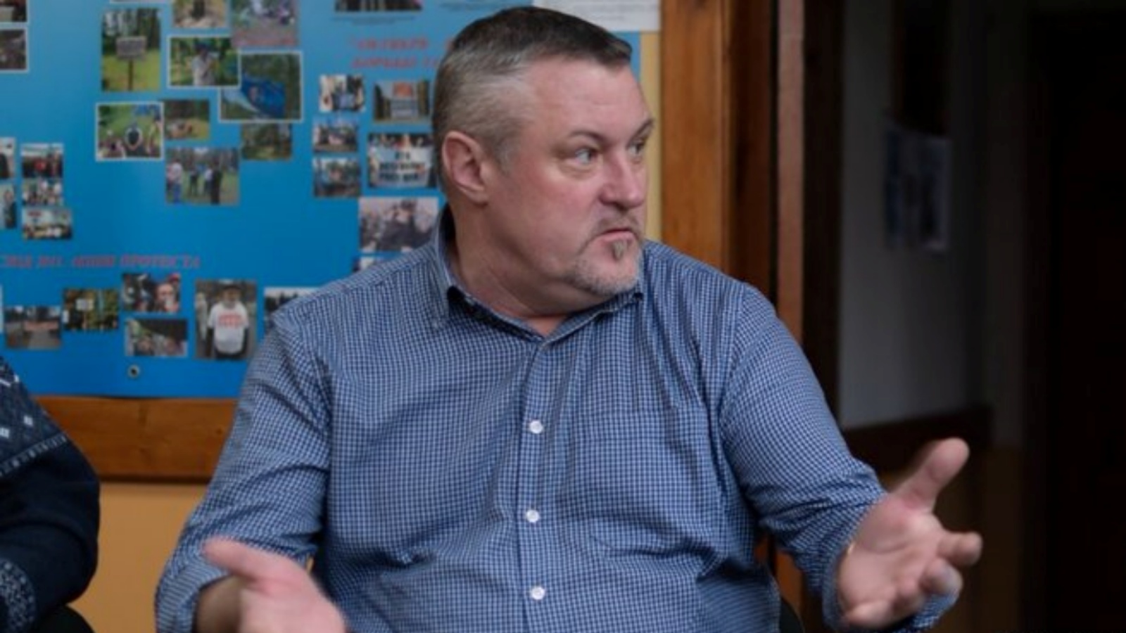 ليونيد سودالينكو، الناشط في منظمة "فياسنا" الحقوقية غير الحكومية. (من صفحة Hanna Liubakova في تويتر)