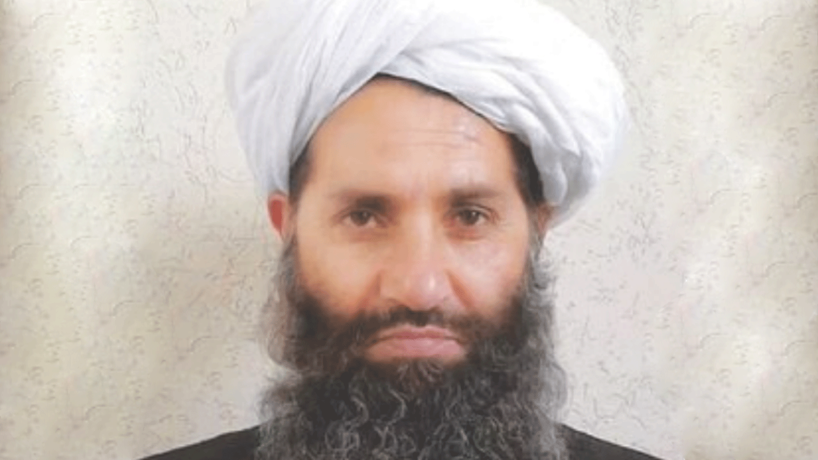 صورة للقائد في طالبان الملا هيبة الله أخوندزاده