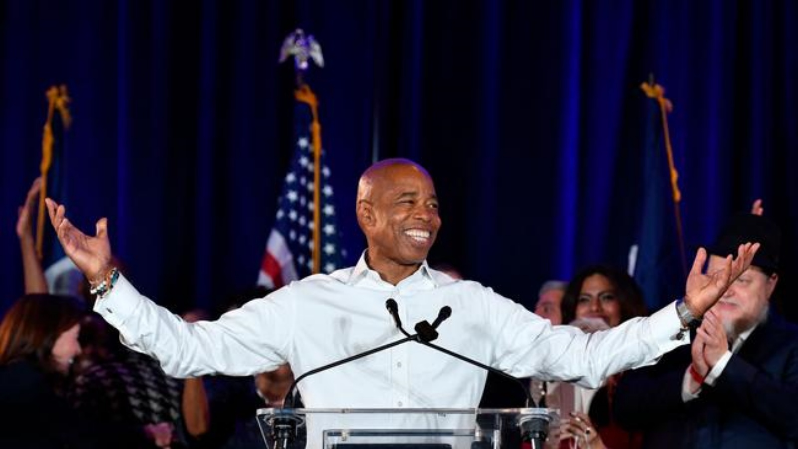 إيريك آدامز ثاني أميركي أسود يتولى رئاسة مدينة نيويورك.