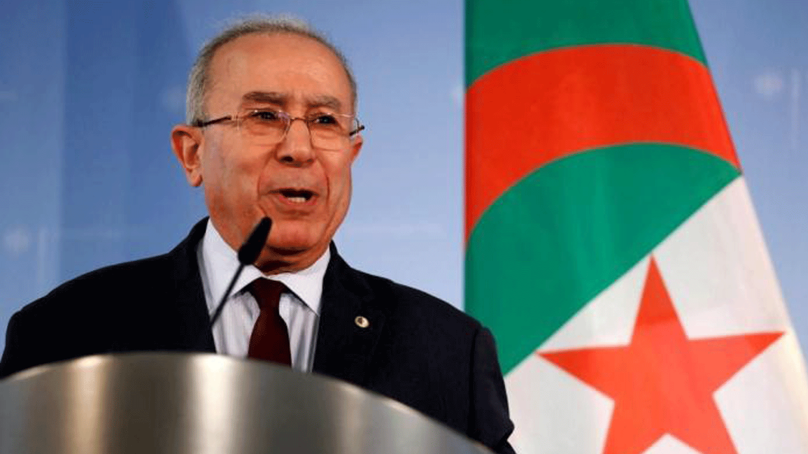  وزير الخارجية الجزائري رمطان لعمامرة 