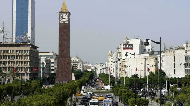 مشهد عام لشارع الحبيب بورقيبة في 23 سبتمبر 2021