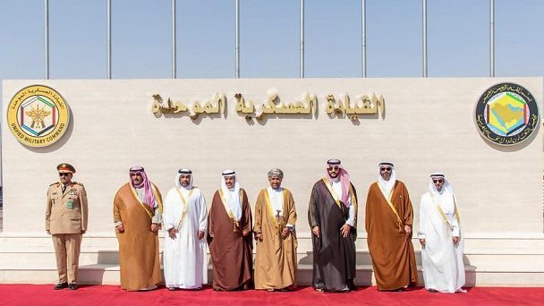 وزراء دفاع دول مجلس التعاون الخليجي في افتتاح القيادة العسكرية الموحدة بالرياض الإثنين 22 نوفمبر 2021