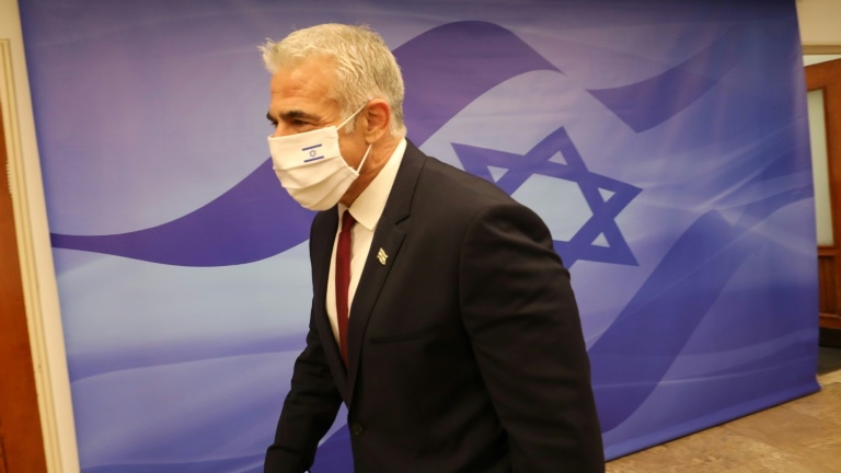 وزير الخارجية الإسرائيلي يائير لابيد