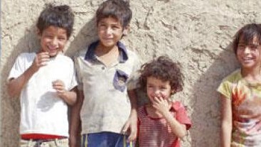 أطفال عرايقون من مدينة الديوانية شرق محافظة النجف