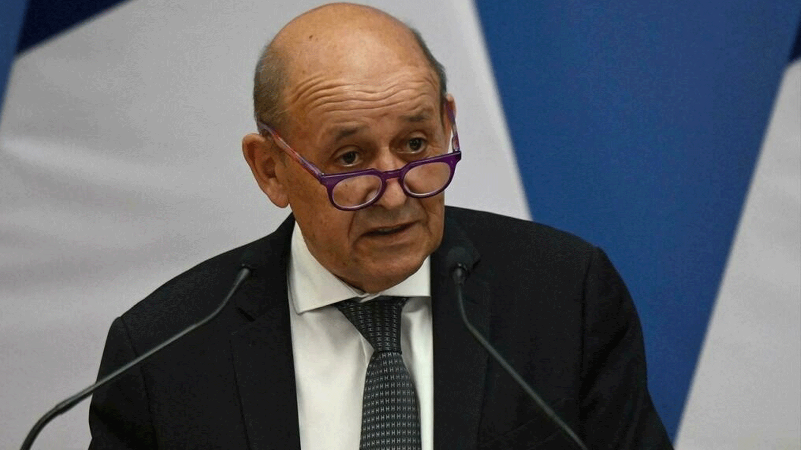 وزير الخارجية الفرنسي جان إيف لودريان 