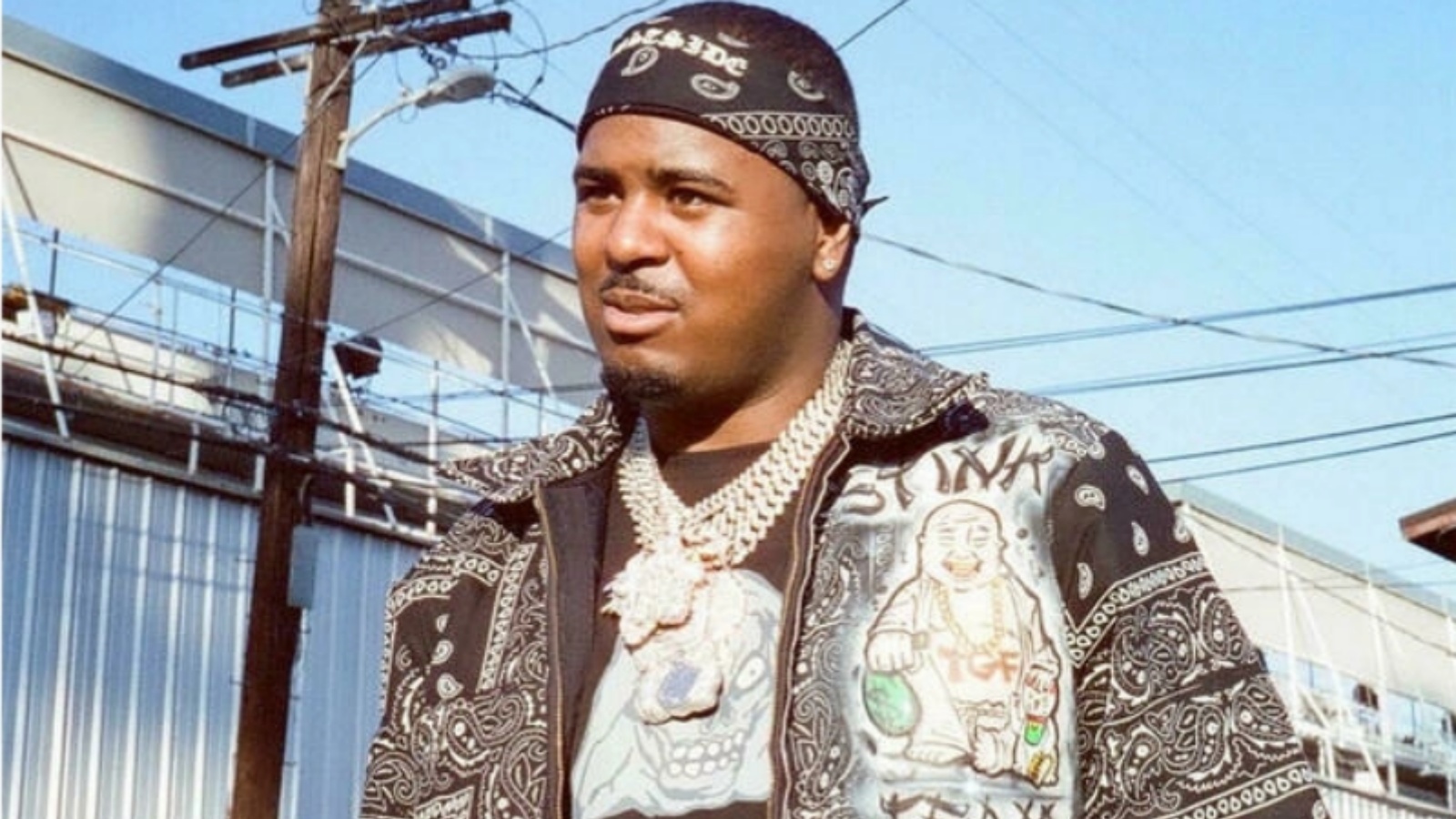 مغني الراب الأميركي "دراكيو ذي رولر". أذار/مارس 2021