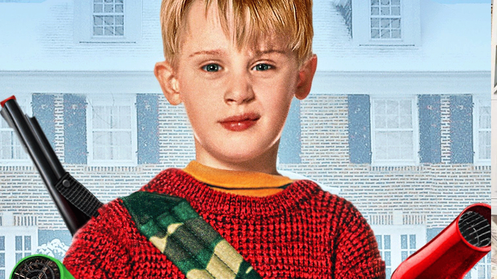 صورة للطفل Macaulay Culkin من صفحة Home Alone الموثقة على 