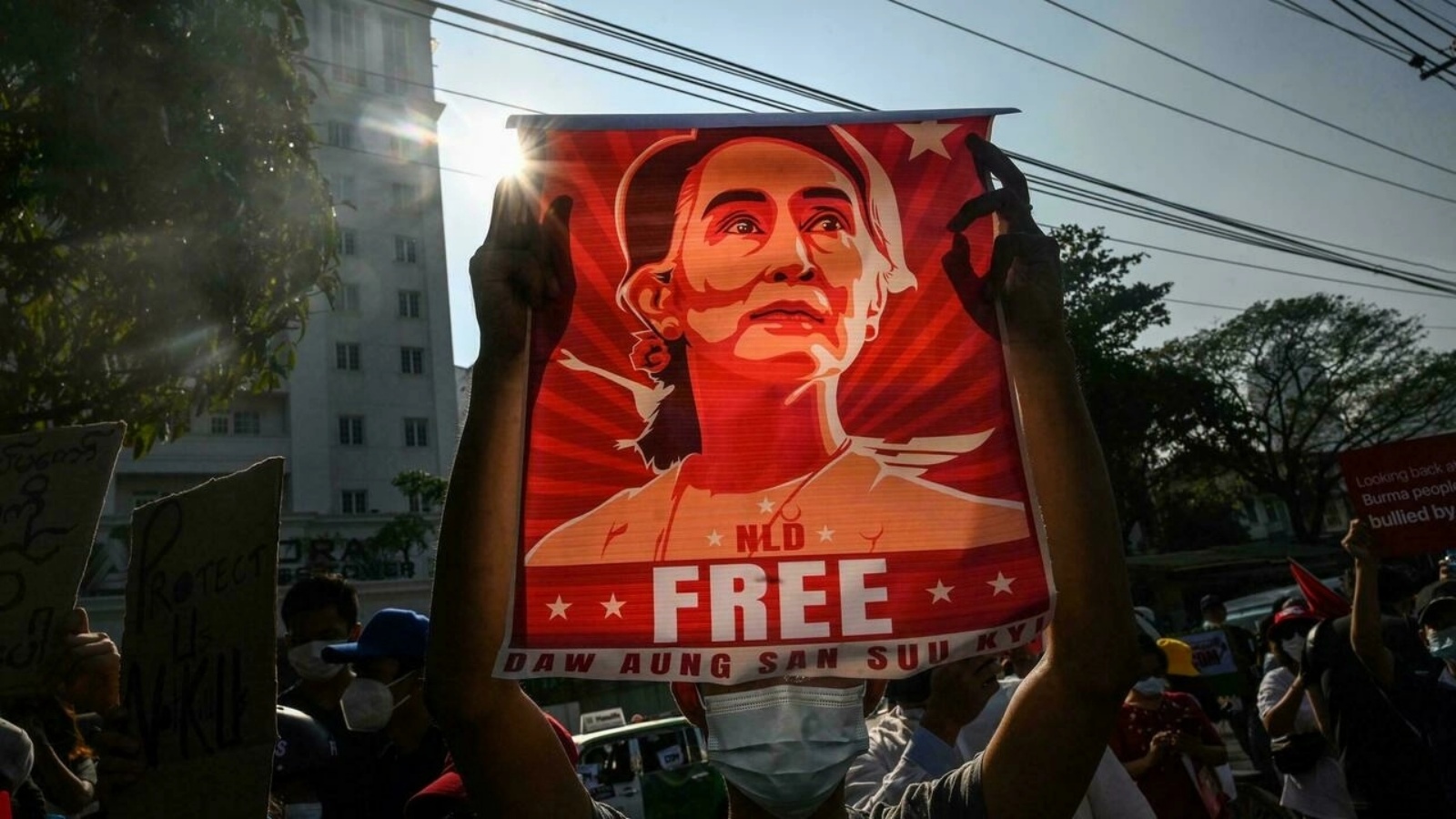 احتجاجات رافضة لانقلاب بورما منذ شباط/فبراير