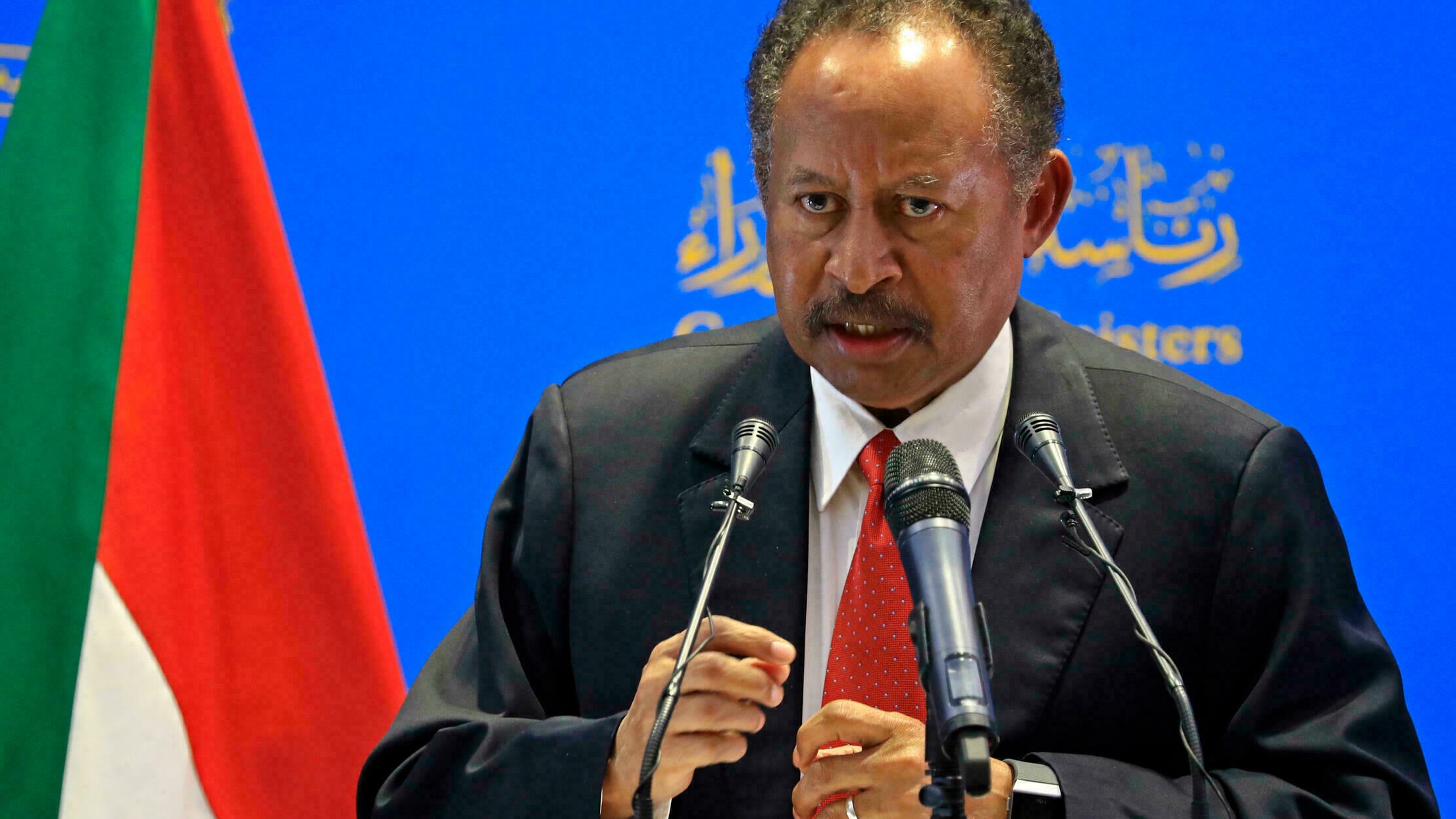 رئيس الوزراء السوداني المستقيل عبد الله حمدوك