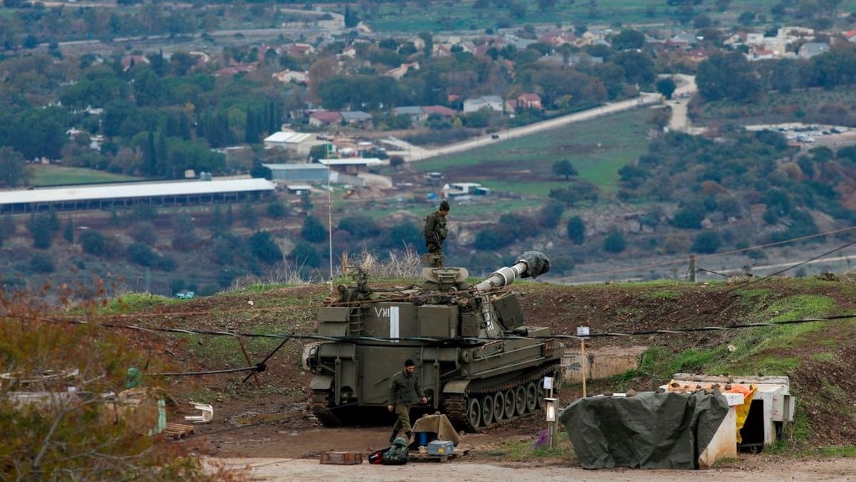جنود إسرائيليون عند تخوم الجولان