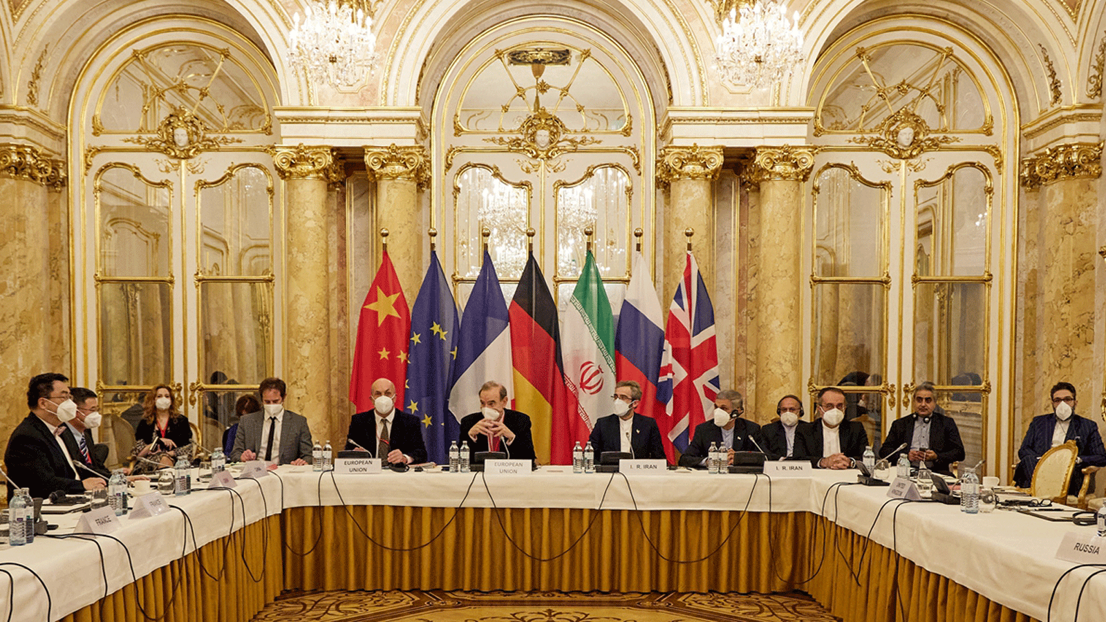 صورة من لقاء مفاوضي الاتفاق النووي الإيراني في 9أيلول/ سبتمبر 2021