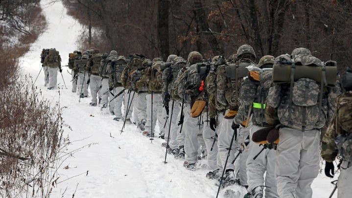 جنود أميركيون يتدربون من أجل صراع محتمل بين روسيا وأوكرانيا