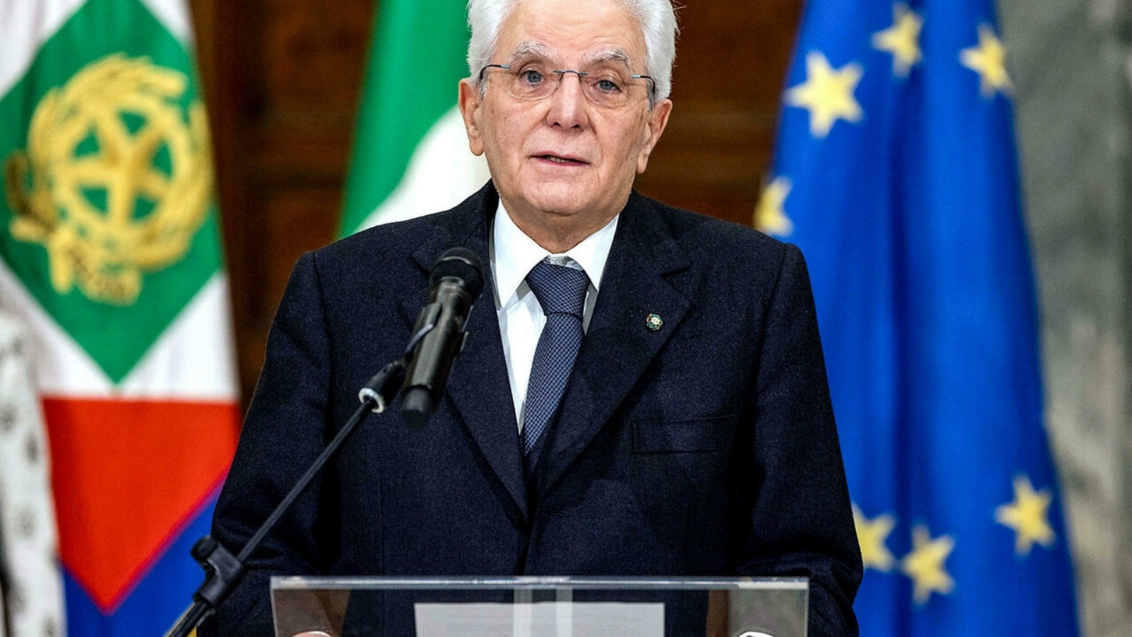 الرئيس الإيطالي سيرجو ماتاريلا 