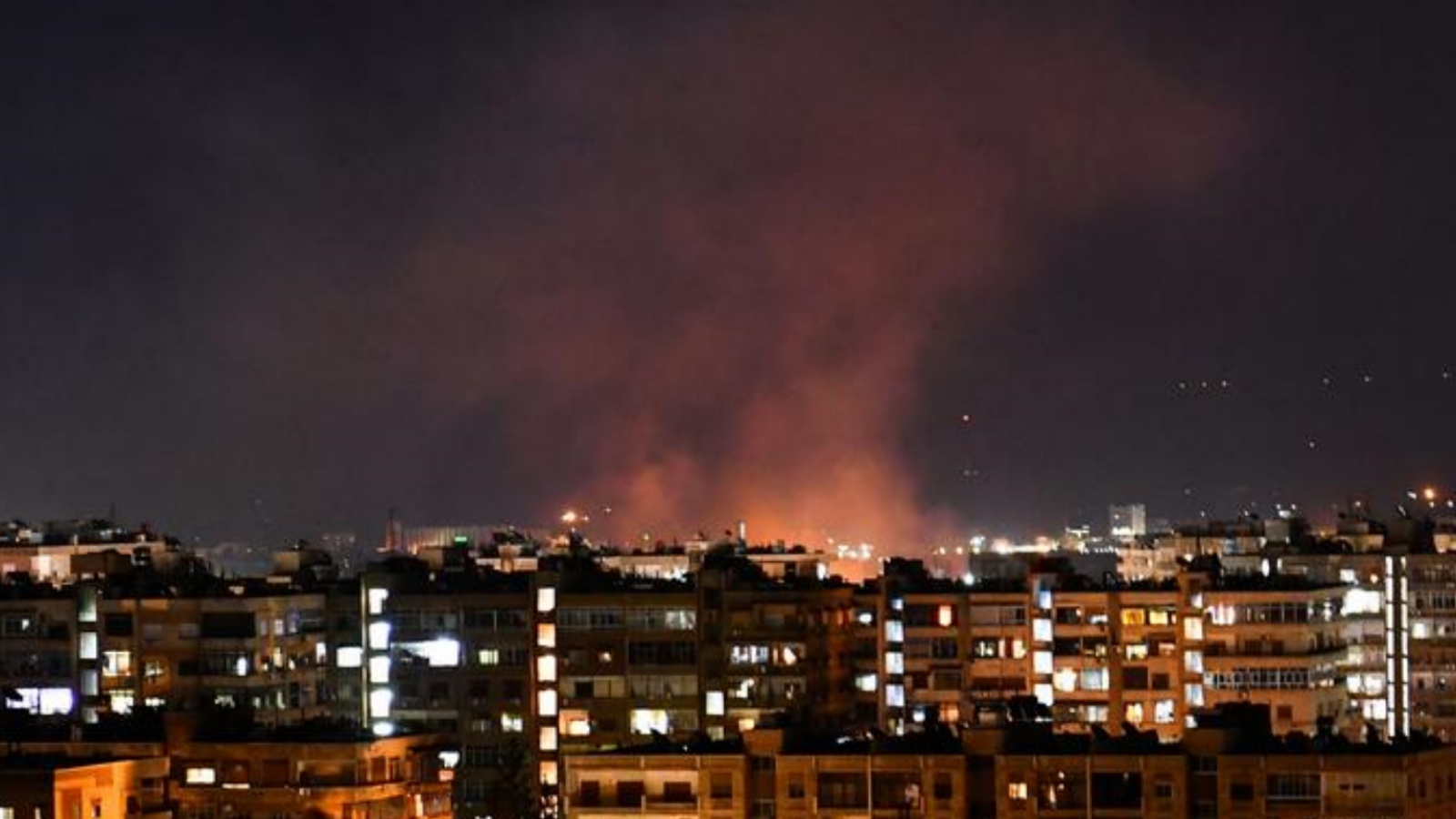 قصف إسرائيلي على محيط دمشق (أرشيفية)