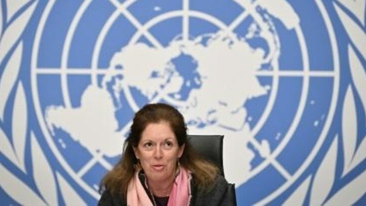 صورة أرشيفية بتاريخ 5 فبراير 2021 للممثلة الخاصة للأمين العام للأمم المتحدة في ليبيا ستيفاني ويليامز