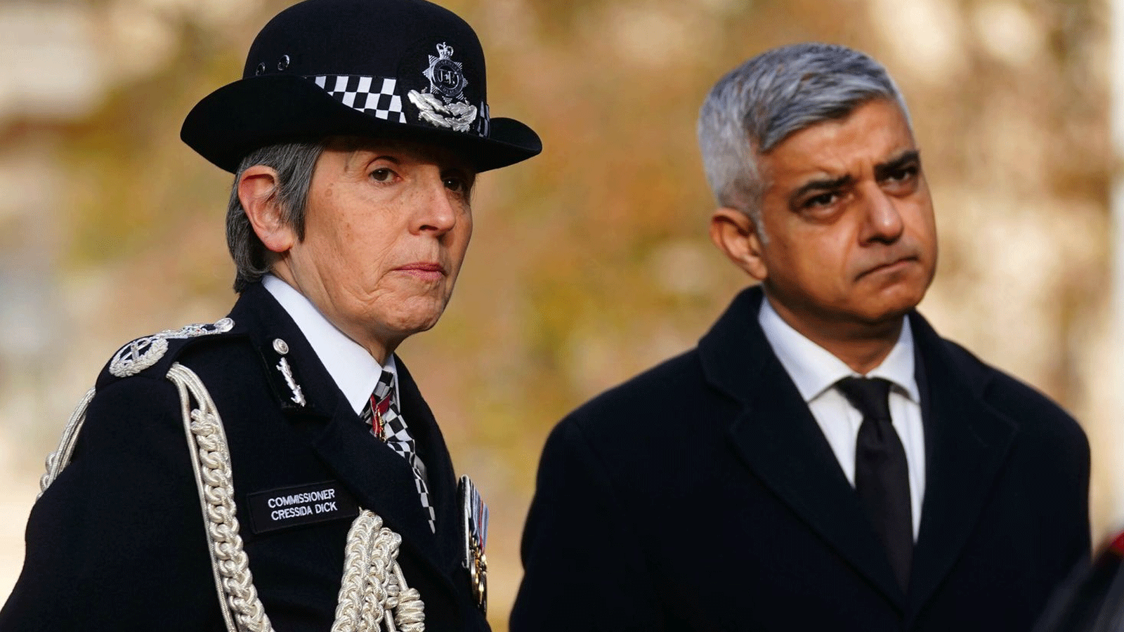 عمدة لندن ومفوضة الشرطة المستقيلة ديك كريسيدا