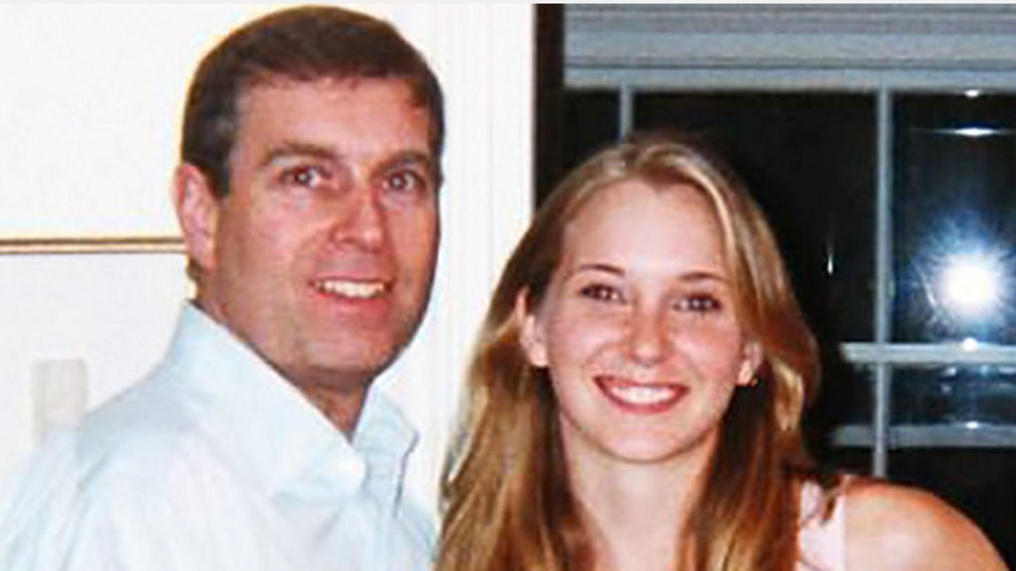 الأمير أندرو والأميركية فرجينيا جوفري  