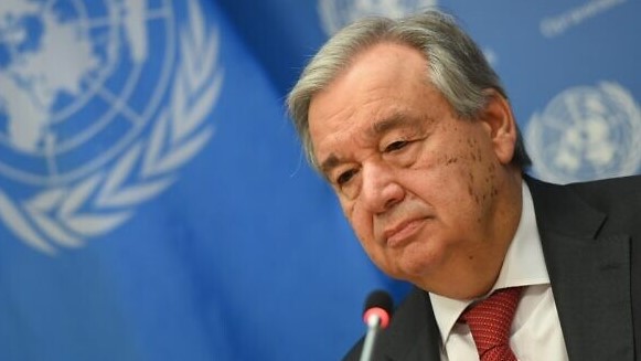 الأمين العام للأمم المتحدة أنطونيو غوتيريش في صورة من الأرشيف