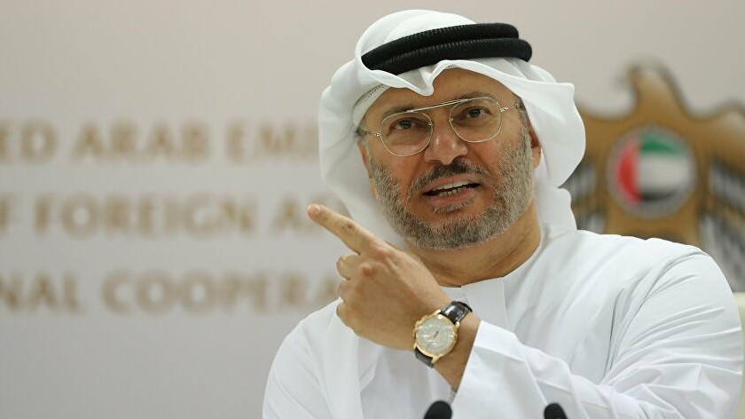وزير الدولة للشؤون الخارجية الإماراتي أنور قرقاش