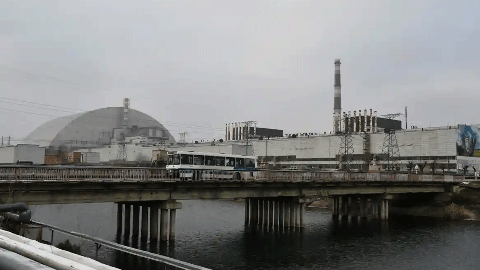 أوكرانيا أعلنت أن القوات الروسية استولت على محطة تشيرنوبيل للطاقة النووية في 24 شباط\ فبراير 2022