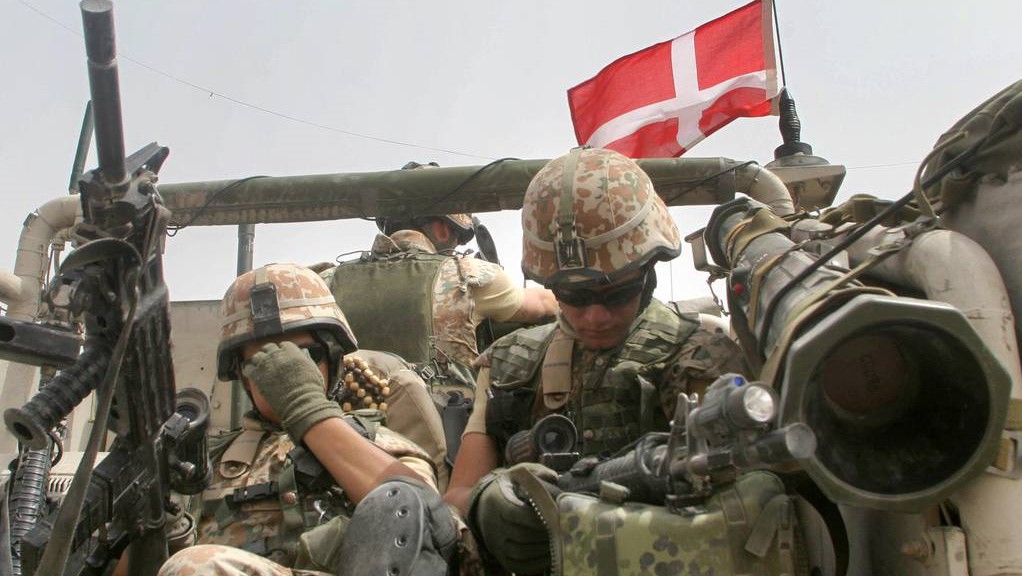 صورة من الأرشيف لجنود دنماركيين في العراق