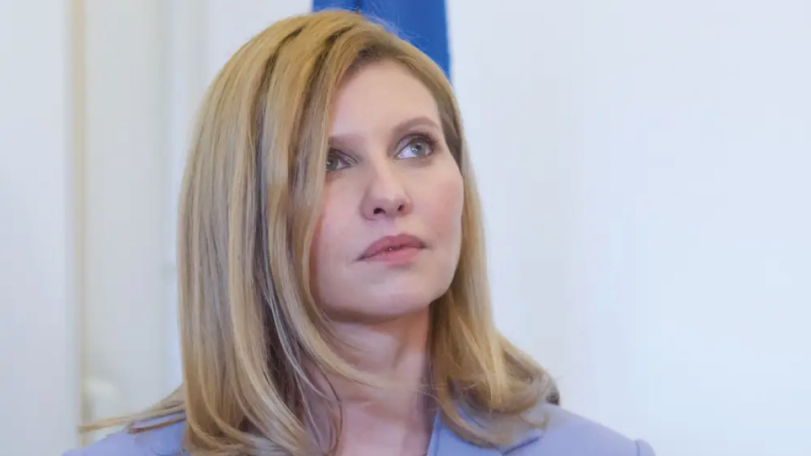 أولينا زيلينسكا سيدة أوكرانيا اللأولى