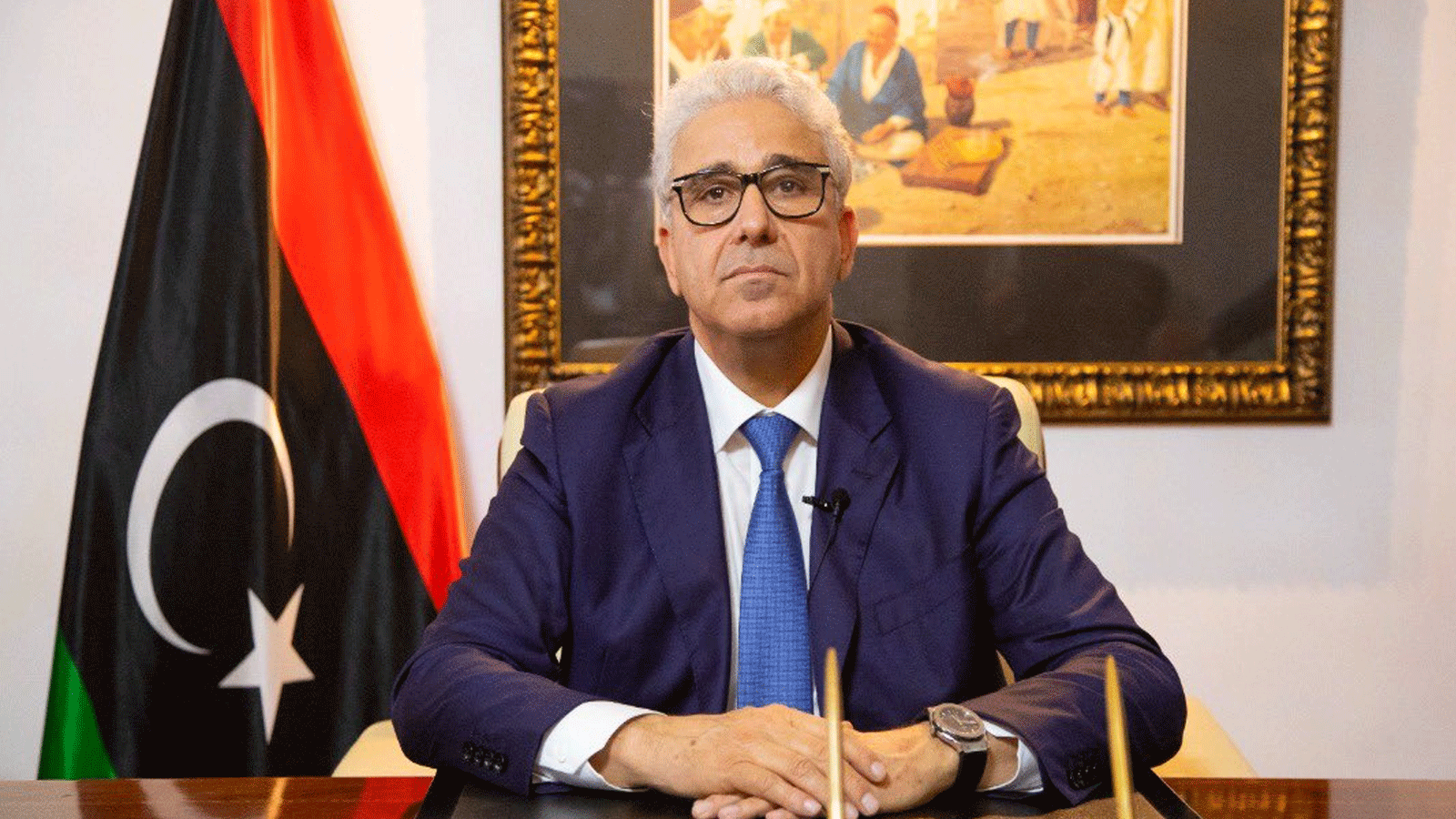 رئيس الوزراء الليبي المعين من قبل البرلمان فتحي باشاغا 