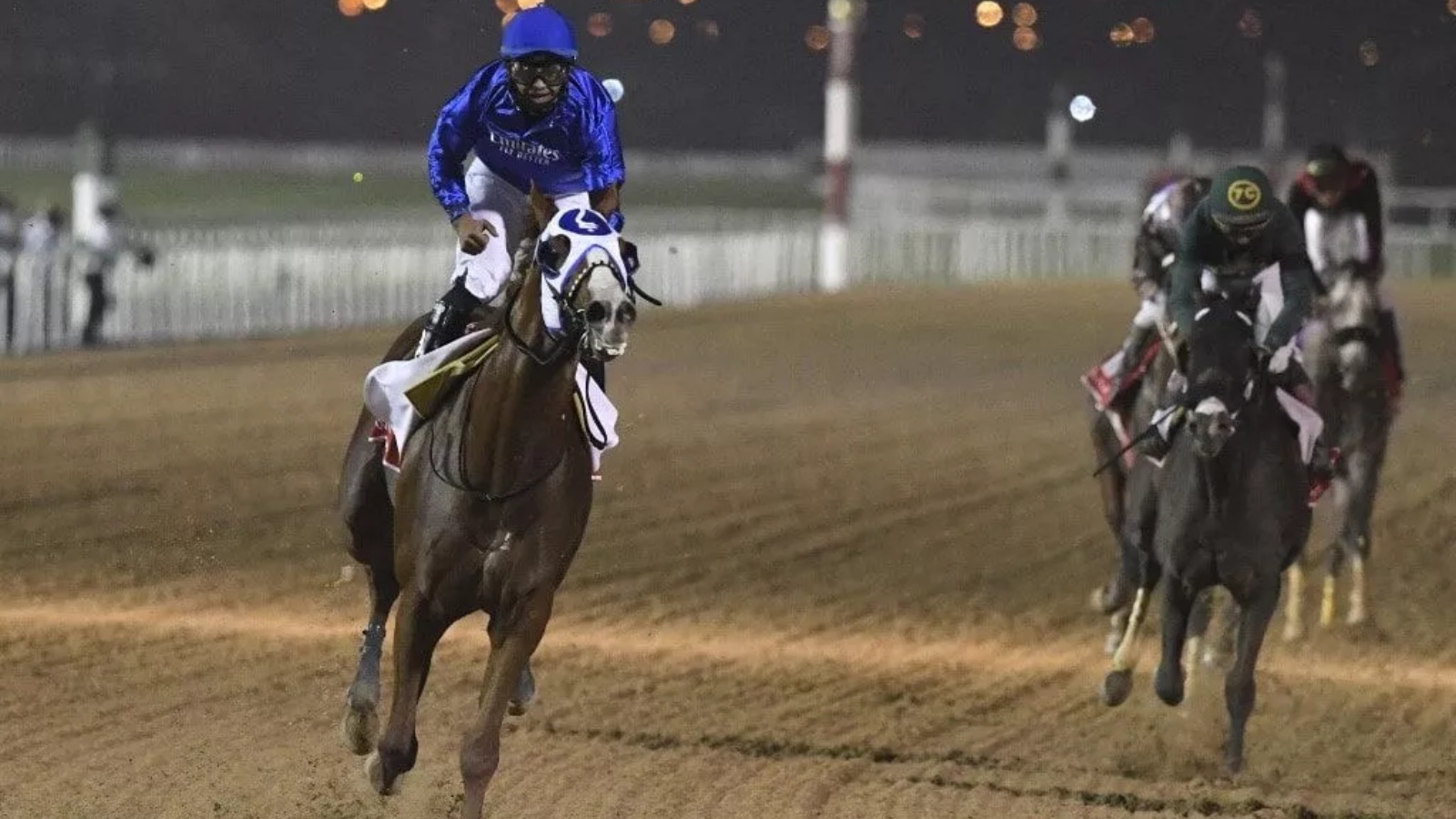 لقطة من كأس دبي العالمية للخيول