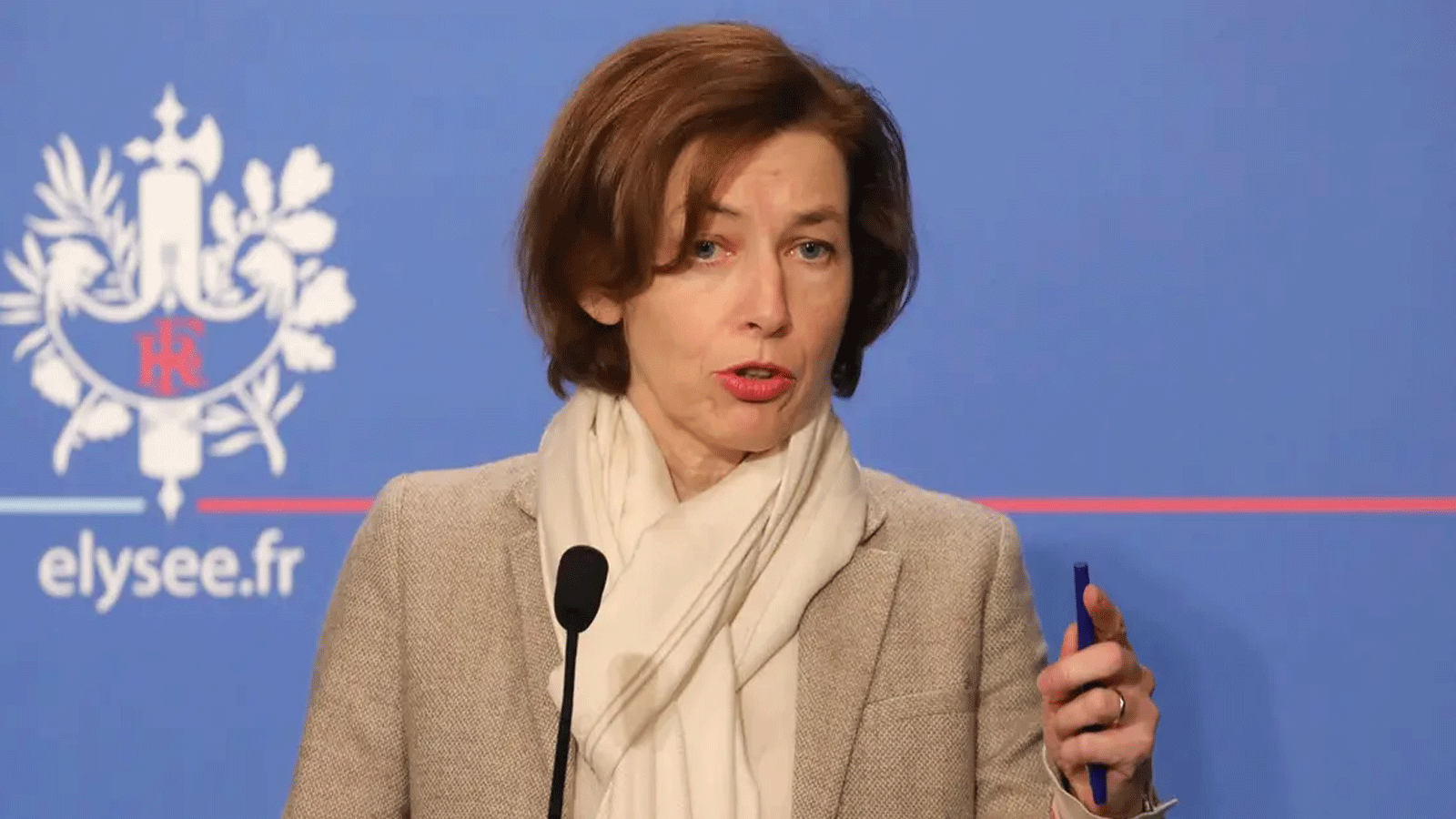 وزيرة الجيوش الفرنسية فلورنس بارلي