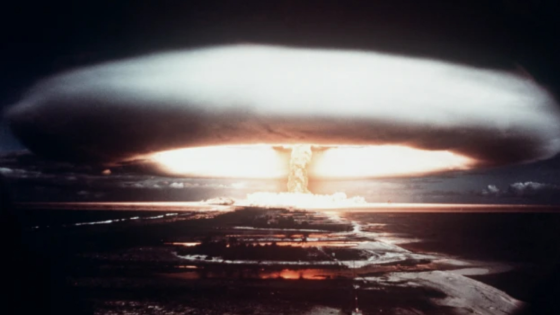 الفطر النووي أو الشكل الذي سيتخذه اي انفجار لقنبلة نووية